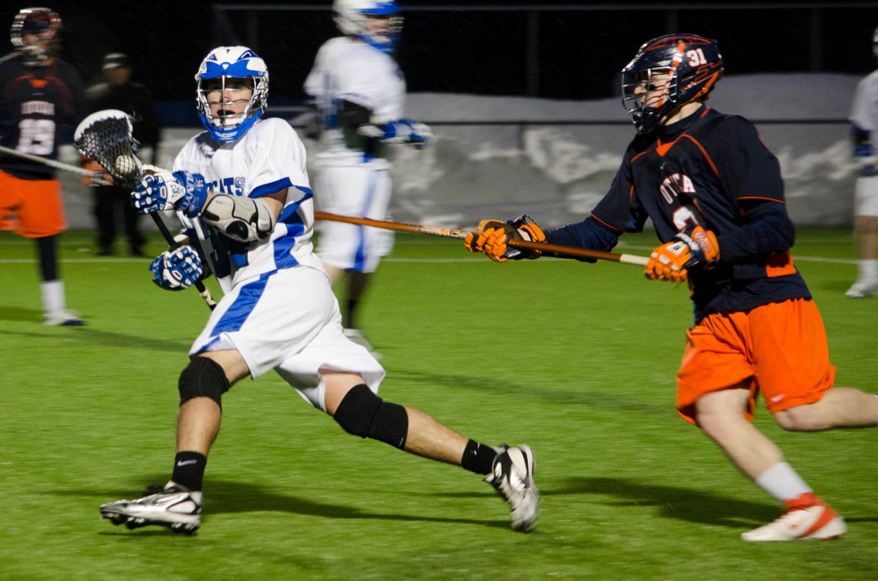 Second Half Comeback Gives Men's Lacrosse First Victory