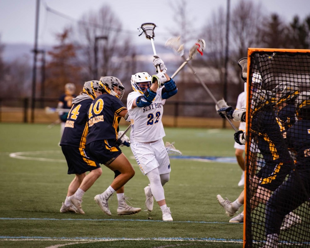 MLAX: Taylor and Maycock Help Lead Wildcats to a Big Win Over Husson in NAC Play.