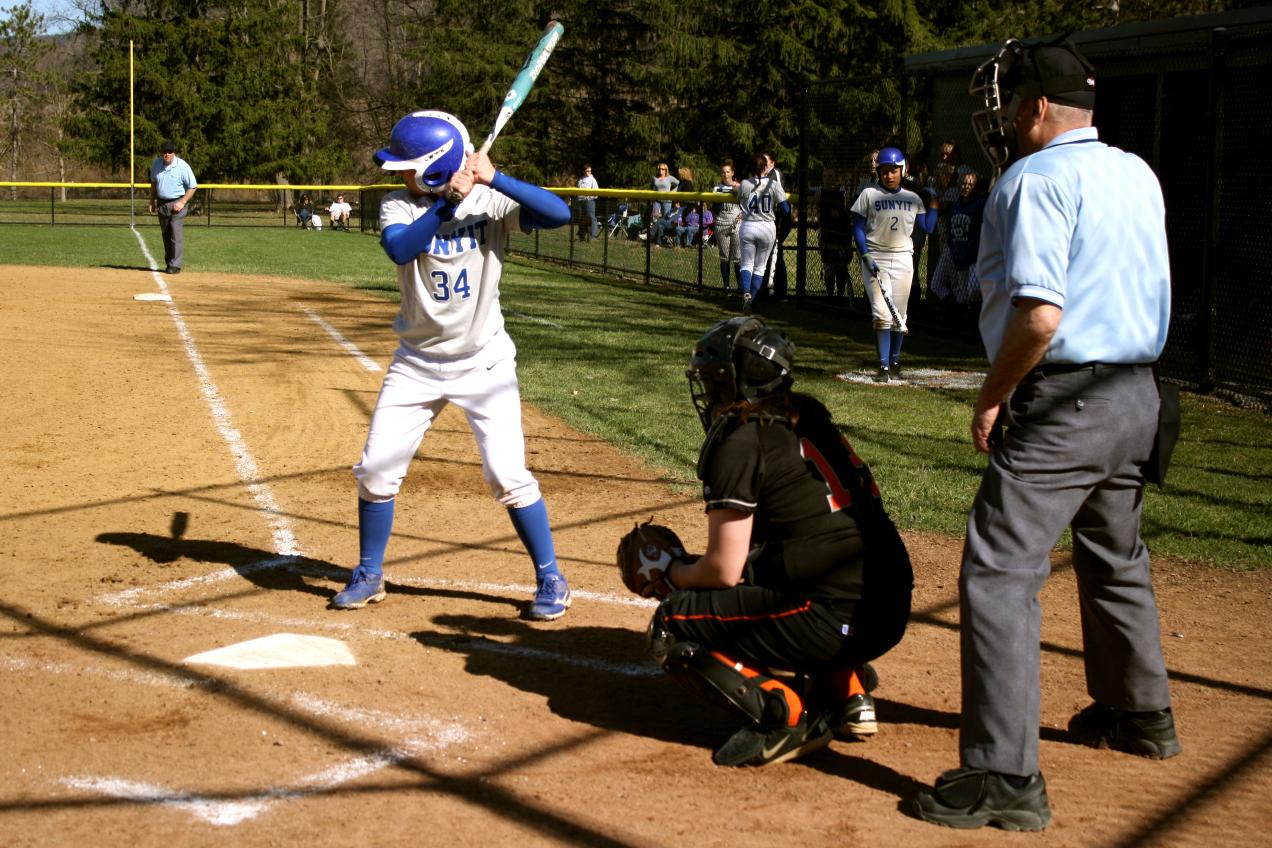 Softball Swept on the Road at Cobleskill