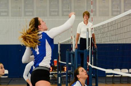 Women’s Volleyball Falls in NEAC Tournament First Round, 3-1 to Penn State Berks