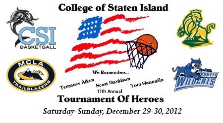 Men's Basketball to Participate in 11th Annual Tournament of Heroes This Weekend