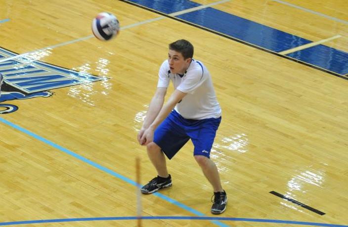 Men's Volleyball Sweeps a Pair of Matches in Day One of SUNYIT Invitational