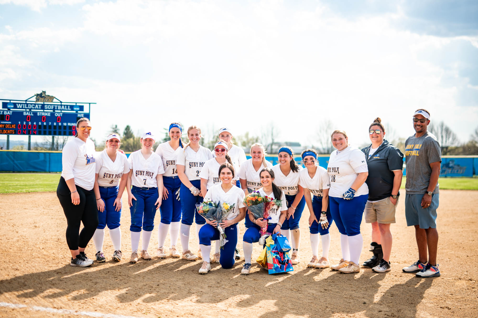 SB: Wildcats Win Two on Senior Day!