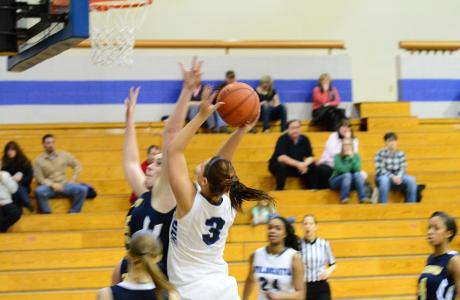 Wildcats Pick Up NEAC Win Behind 35 Points from Gallo