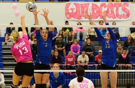 Women’s Volleyball Win Streak Ends at 24 as Continentals Take Down Wildcats, 3-1