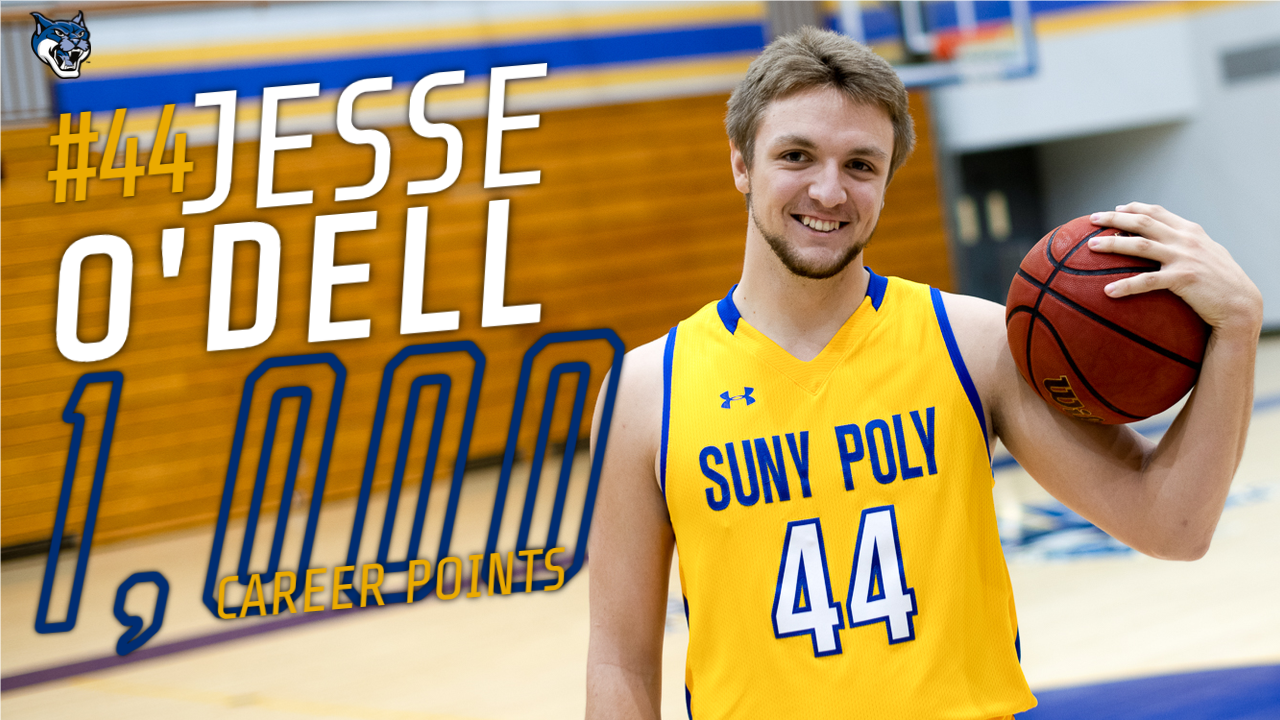 MBB: Jesse O’Dell Scores His 1,000th Career Point for SUNY Poly at Maine Maritime.