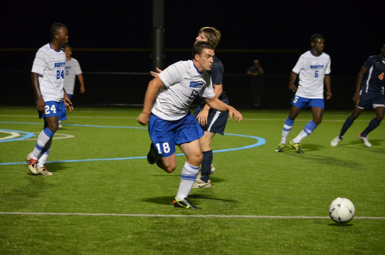 Men's Soccer Charges into Postseason with 3-1 Win over Keuka