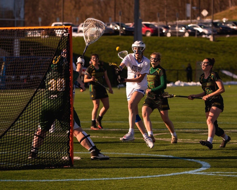 WLAX: Burdick Scores Her 100th Career Point in Wildcat's First NAC Win of the Season.