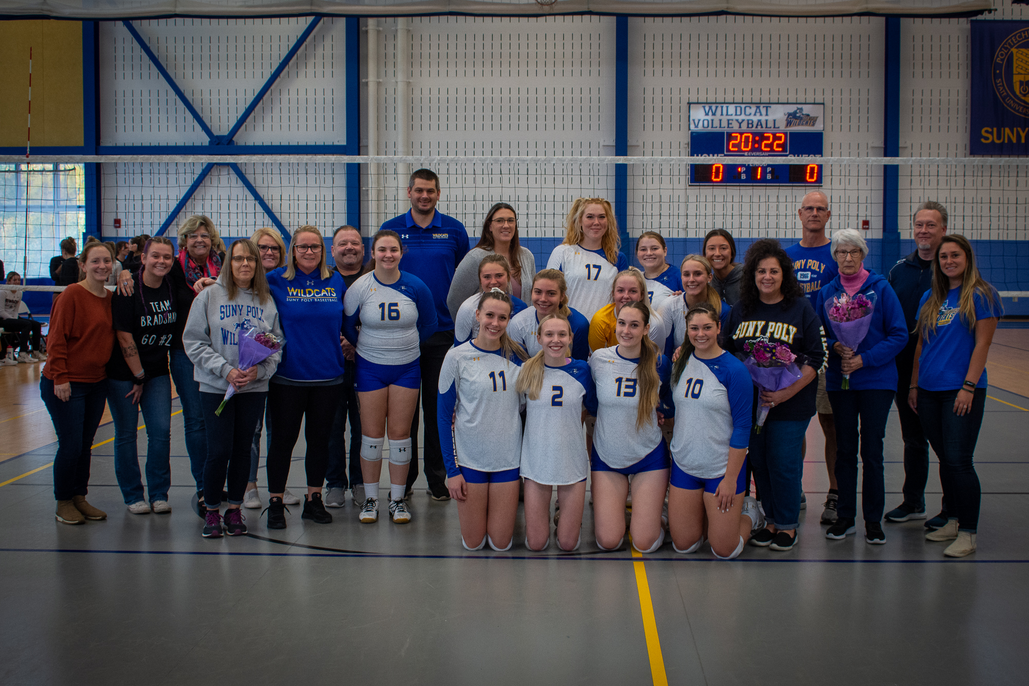 WVB: Wildcats Celebrate Senior Day Against Union College.